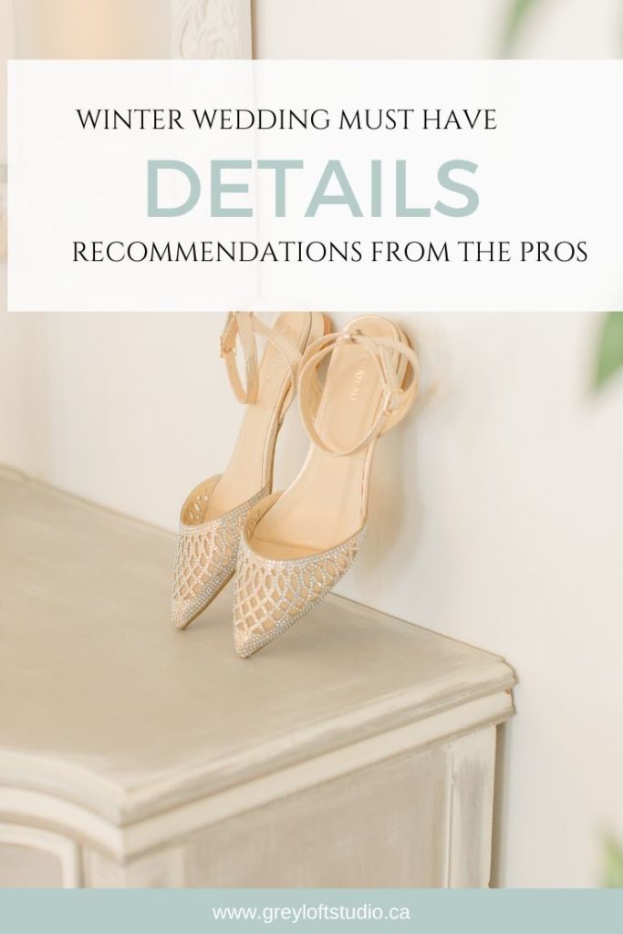 Winter Wedding Must Have Details - Recommendations from the Pros - Details you Can't forget!