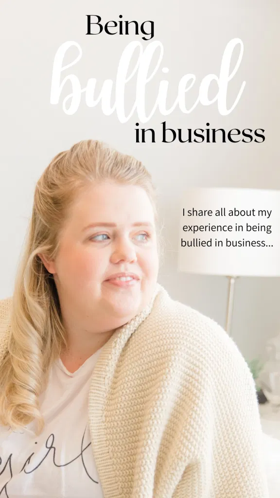 Being Bullied in Business - I share all about my experience in Being Bullied in Business. 