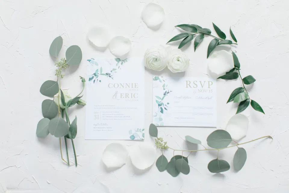 Styled invitation Suite - Wishtree Invitations and Design - Love in Bloom Florist - Ottawa