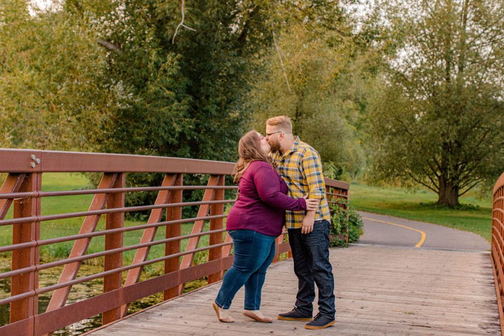 Ring around the Rosy Pose- Engagement Session - Ottawa Wedding Photographer - Grey Loft Studio - Wedding in Ottawa -
Yellow & Plaid with Burgundy Knit Sweater and Jeans