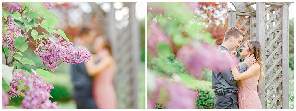Pose Ideas for Photos - Couple Photo Ideas - Cute couple having fun! Engagement Photo Poses & ideas - during Engagement Session Ottawa - at the Arboretum in Ottawa. 
Pink & Grey, taupe heels, florals, and a charcuterie board. Grey Loft Studio Wedding Photographers & Videographers. 