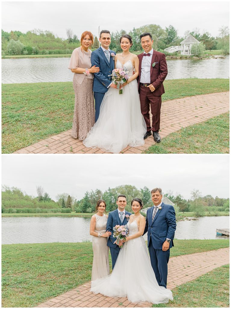 Family Photos - Italian & Chinese Family - Wedding - Lisa & Pat - Grey Loft Studio - Wedding Photo & Video Team - Light and Airy - Ottawa Wedding Photographer & Videographer Orchard View Weddings 