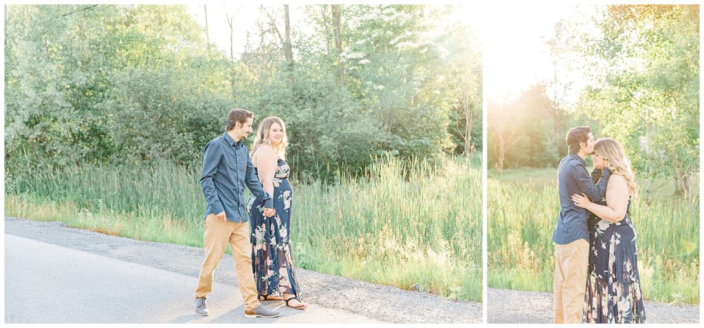 Sunset Engagement Session - Backyard Carp - Engagement Photo - Ottawa Wedding Photographer - Grey Loft Studio 