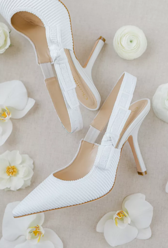 Wedecor Florals and Design - Chateau Laurier Wedding - Fall Wedding Decor Inspiration - Grey Loft Studio - Dior Shoes