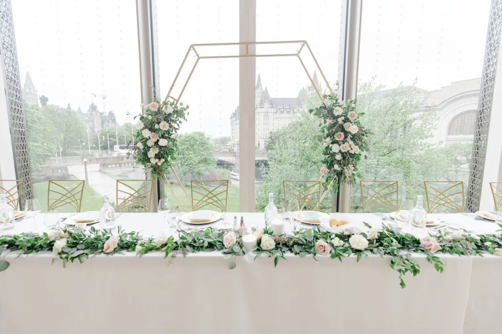 Love in Bloom - Floral Designer Ottawa - Wedding Day at the NAC Ottawa in the spring - Grey Loft Studio